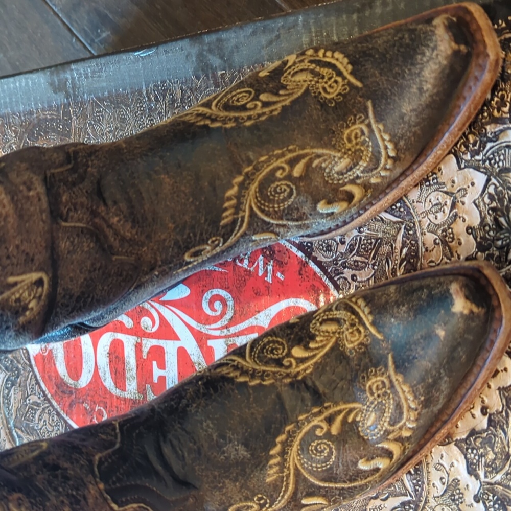 Laredo Circle G Dragonfly Boots - Picture 3 of 7